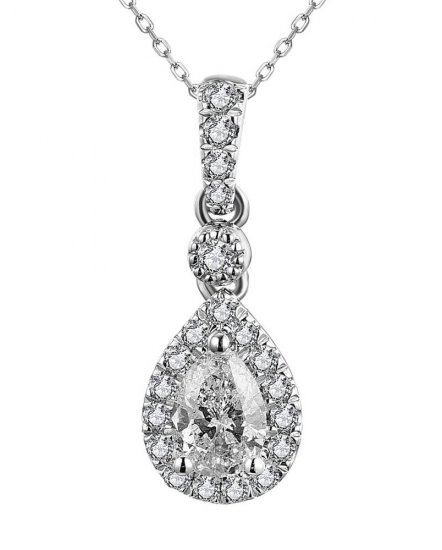 PEAR SHAPE DIAMOND PENDANT (TP2563)